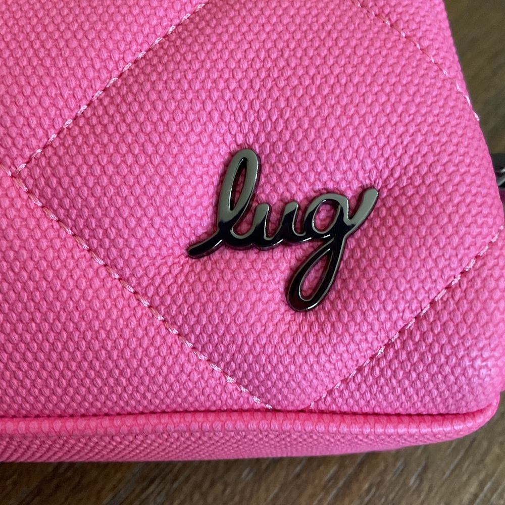 Lug Jib Matte Luxe Vegan Leather. Pink Tourmaline. NWT - Picture 3 of 7